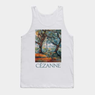 Les Grands Arbres by Paul Cezanne Tank Top